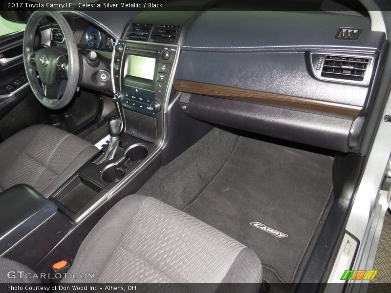 Celestial Silver Metallic / Black 2017 Toyota Camry LE