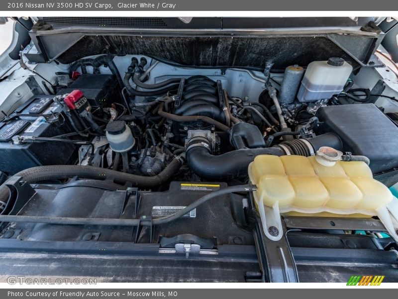  2016 NV 3500 HD SV Cargo Engine - 5.6 Liter DOHC 32-Valve CVTCS V8