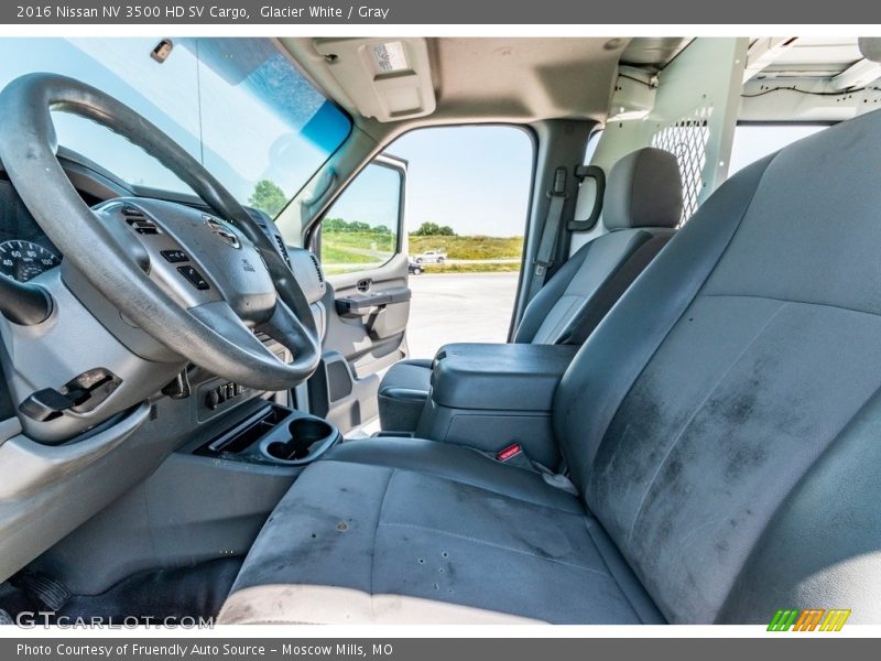 Glacier White / Gray 2016 Nissan NV 3500 HD SV Cargo
