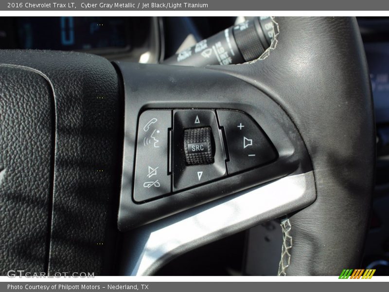 Cyber Gray Metallic / Jet Black/Light Titanium 2016 Chevrolet Trax LT