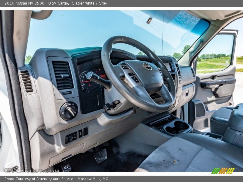 Glacier White / Gray 2016 Nissan NV 3500 HD SV Cargo