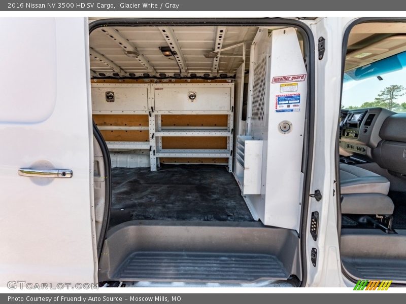 Glacier White / Gray 2016 Nissan NV 3500 HD SV Cargo