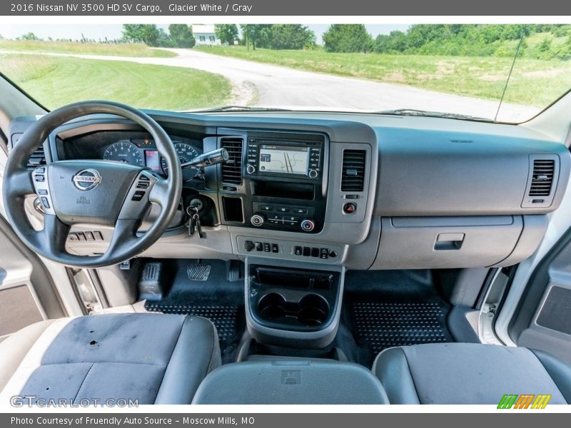 Glacier White / Gray 2016 Nissan NV 3500 HD SV Cargo