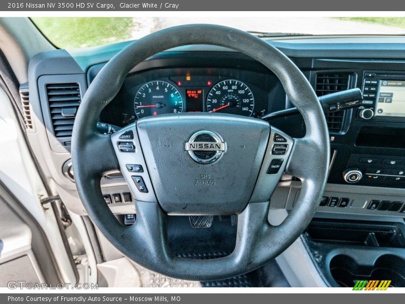 Glacier White / Gray 2016 Nissan NV 3500 HD SV Cargo