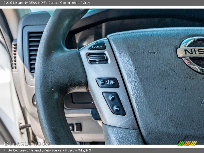 Glacier White / Gray 2016 Nissan NV 3500 HD SV Cargo