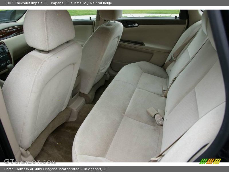 Imperial Blue Metallic / Neutral Beige 2007 Chevrolet Impala LT
