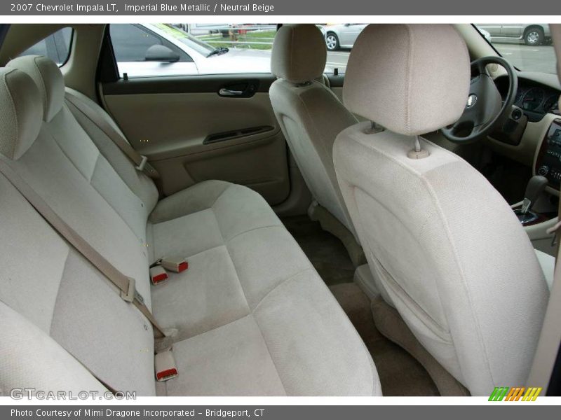Imperial Blue Metallic / Neutral Beige 2007 Chevrolet Impala LT