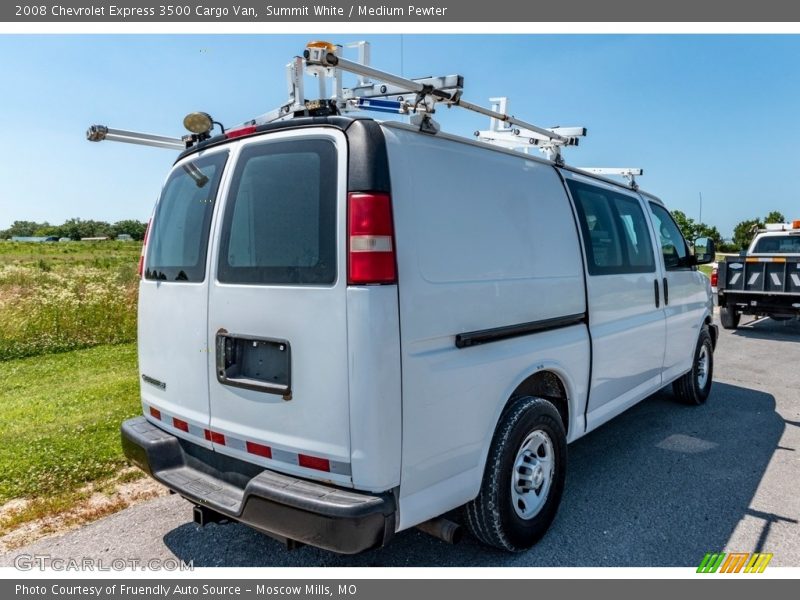 Summit White / Medium Pewter 2008 Chevrolet Express 3500 Cargo Van