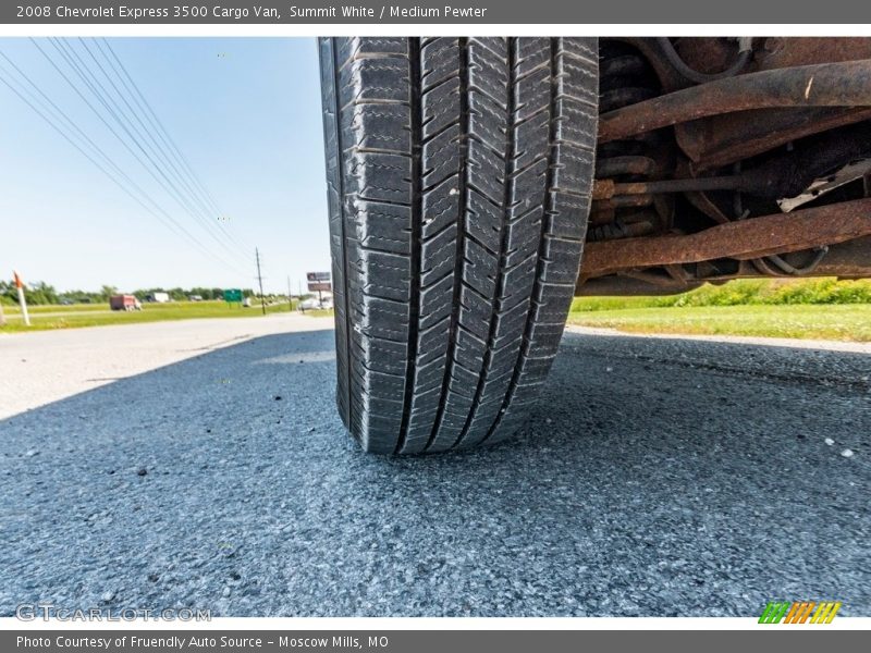 Summit White / Medium Pewter 2008 Chevrolet Express 3500 Cargo Van