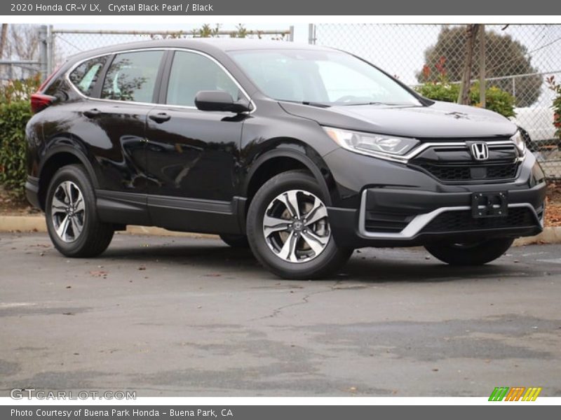 Crystal Black Pearl / Black 2020 Honda CR-V LX