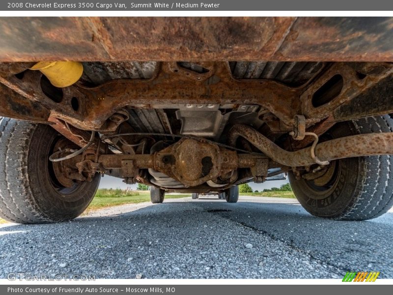 Summit White / Medium Pewter 2008 Chevrolet Express 3500 Cargo Van
