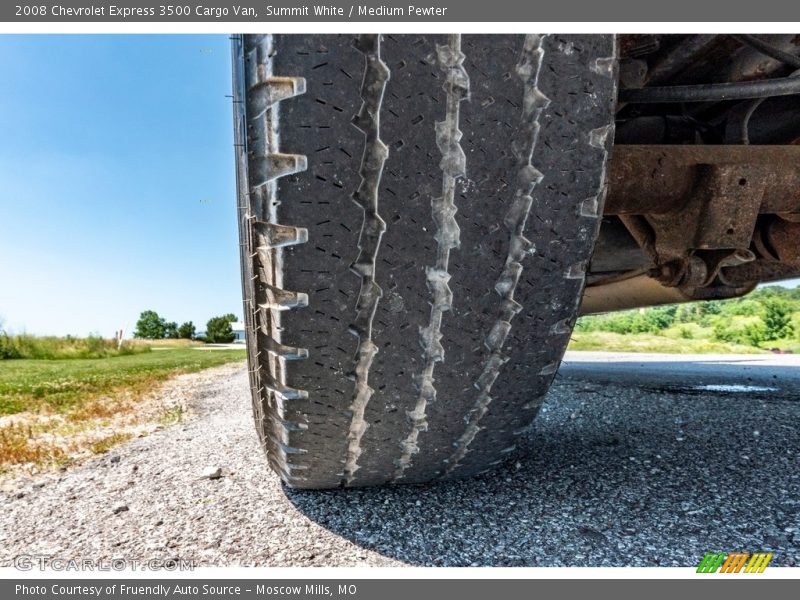 Summit White / Medium Pewter 2008 Chevrolet Express 3500 Cargo Van