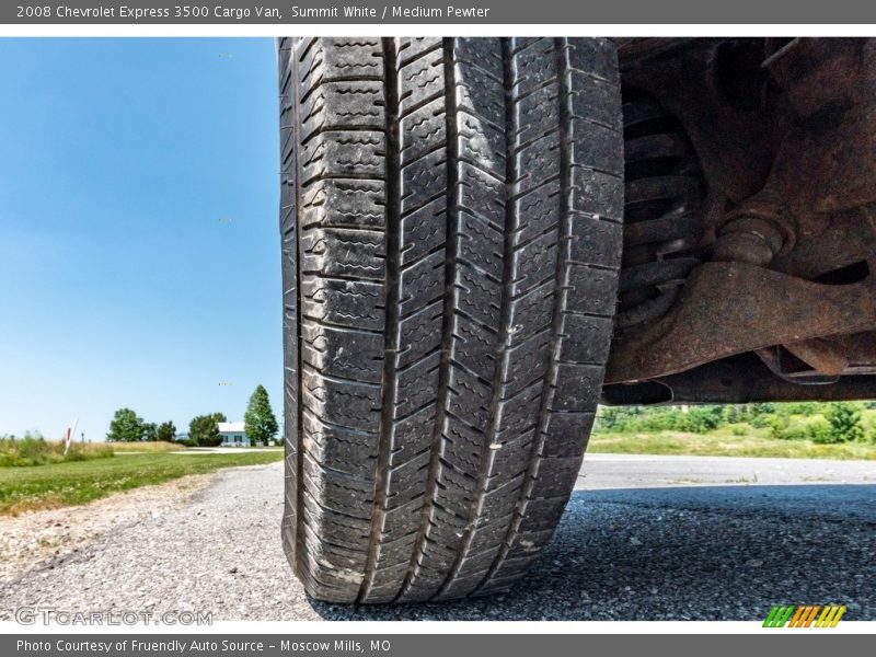 Summit White / Medium Pewter 2008 Chevrolet Express 3500 Cargo Van