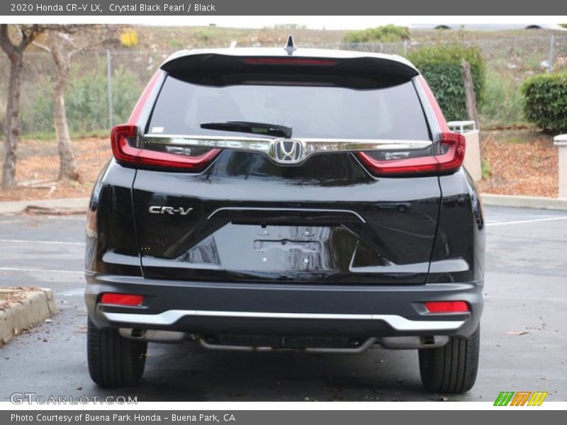 Crystal Black Pearl / Black 2020 Honda CR-V LX