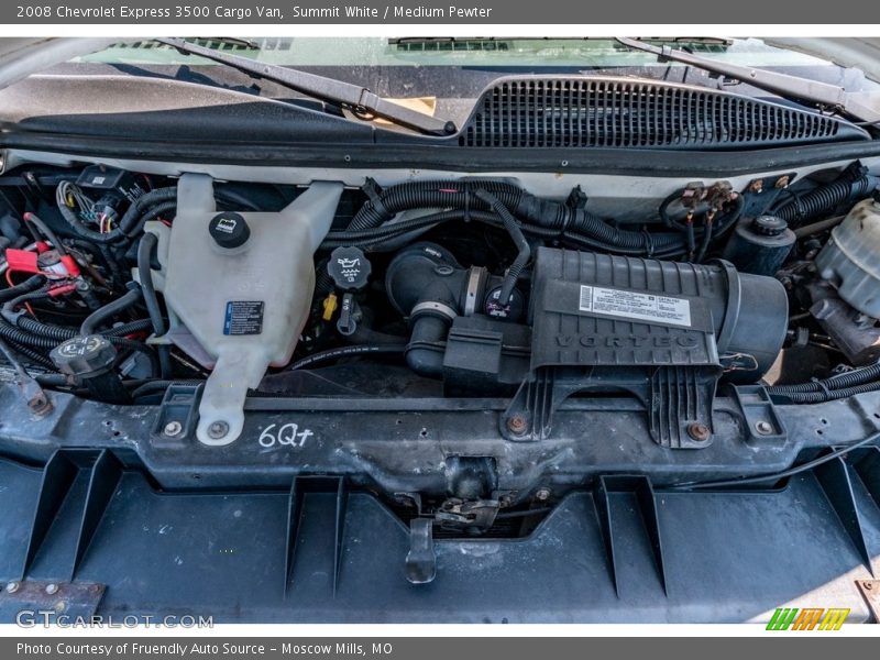Summit White / Medium Pewter 2008 Chevrolet Express 3500 Cargo Van