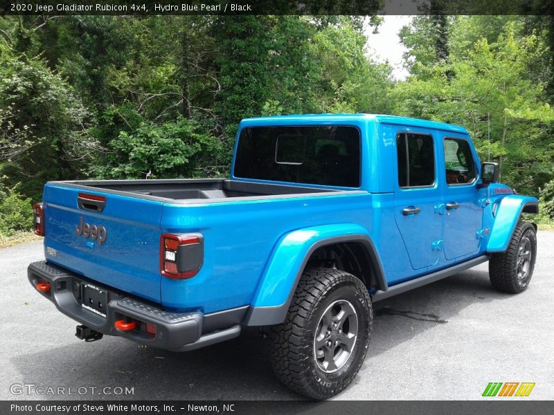 Hydro Blue Pearl / Black 2020 Jeep Gladiator Rubicon 4x4