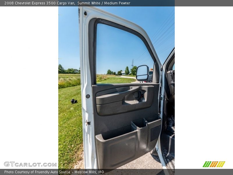 Summit White / Medium Pewter 2008 Chevrolet Express 3500 Cargo Van