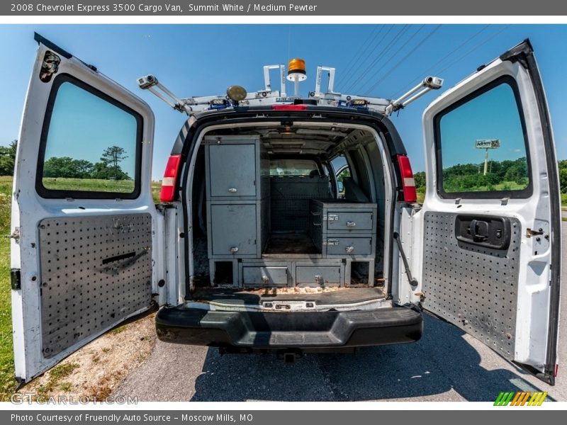 Summit White / Medium Pewter 2008 Chevrolet Express 3500 Cargo Van