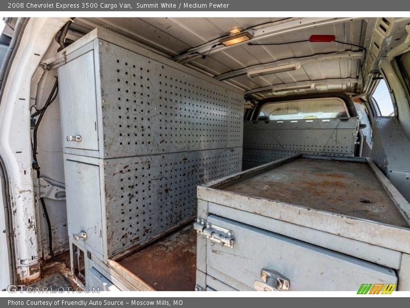 Summit White / Medium Pewter 2008 Chevrolet Express 3500 Cargo Van