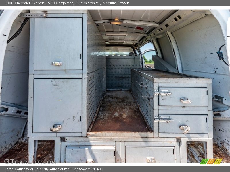 Summit White / Medium Pewter 2008 Chevrolet Express 3500 Cargo Van