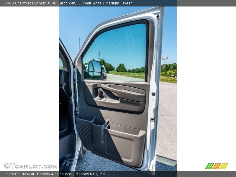 Summit White / Medium Pewter 2008 Chevrolet Express 3500 Cargo Van