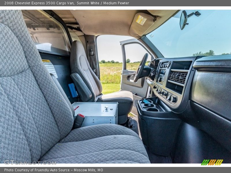 Summit White / Medium Pewter 2008 Chevrolet Express 3500 Cargo Van
