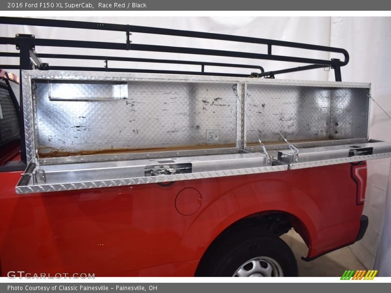 Race Red / Black 2016 Ford F150 XL SuperCab