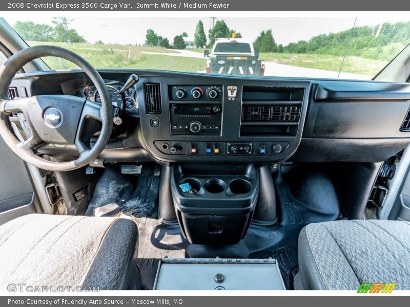 Summit White / Medium Pewter 2008 Chevrolet Express 3500 Cargo Van