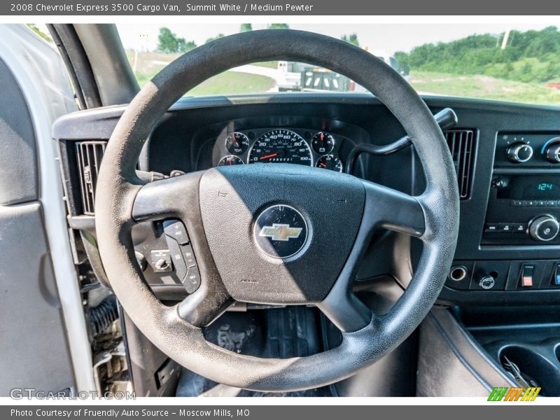 Summit White / Medium Pewter 2008 Chevrolet Express 3500 Cargo Van