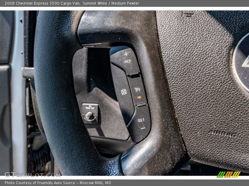 Summit White / Medium Pewter 2008 Chevrolet Express 3500 Cargo Van