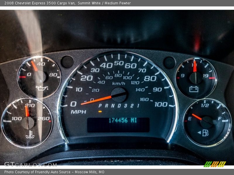 Summit White / Medium Pewter 2008 Chevrolet Express 3500 Cargo Van