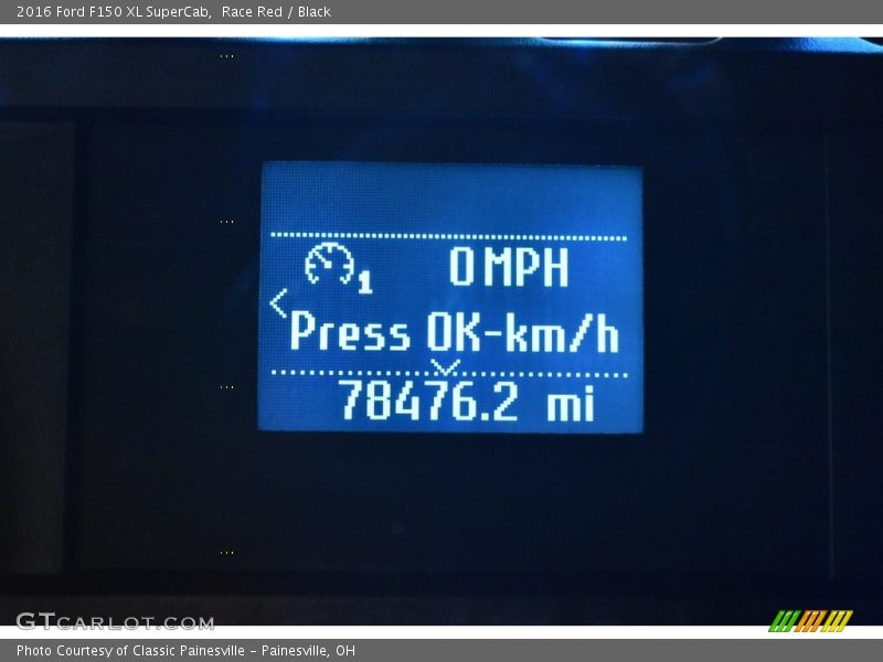 Race Red / Black 2016 Ford F150 XL SuperCab