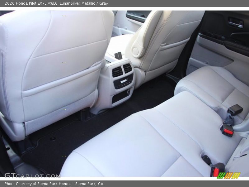 Lunar Silver Metallic / Gray 2020 Honda Pilot EX-L AWD