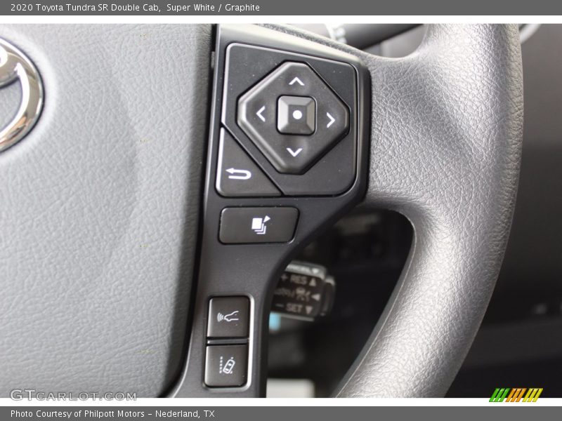 Super White / Graphite 2020 Toyota Tundra SR Double Cab