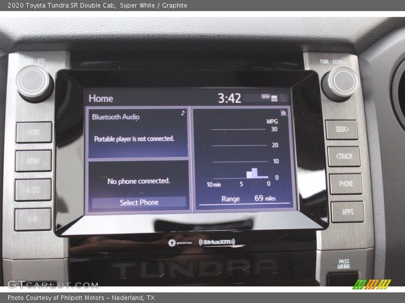 Super White / Graphite 2020 Toyota Tundra SR Double Cab