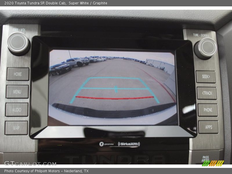 Super White / Graphite 2020 Toyota Tundra SR Double Cab