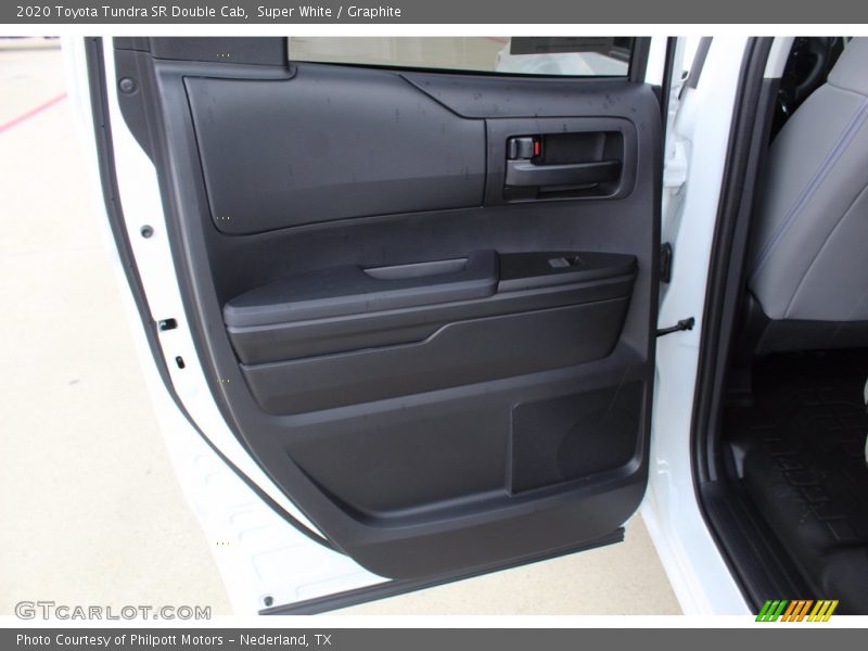 Super White / Graphite 2020 Toyota Tundra SR Double Cab