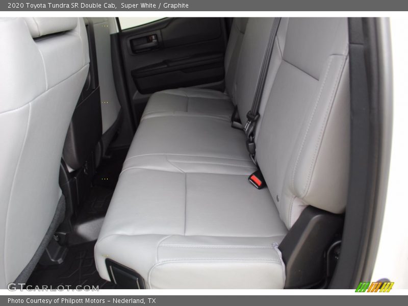 Super White / Graphite 2020 Toyota Tundra SR Double Cab