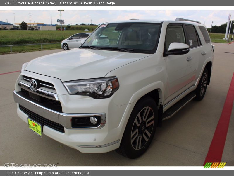 Blizzard White Pearl / Sand Beige 2020 Toyota 4Runner Limited