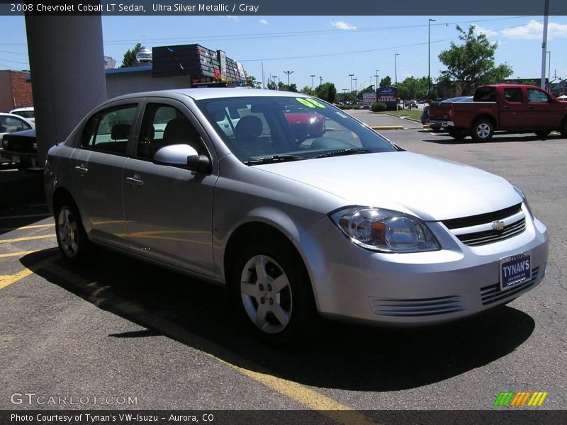 Ultra Silver Metallic / Gray 2008 Chevrolet Cobalt LT Sedan