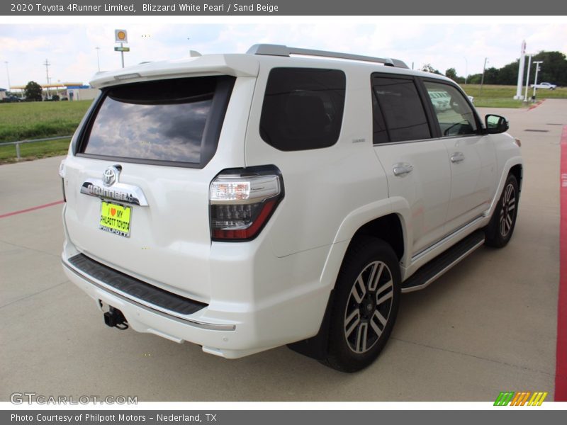 Blizzard White Pearl / Sand Beige 2020 Toyota 4Runner Limited
