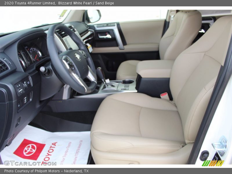 Blizzard White Pearl / Sand Beige 2020 Toyota 4Runner Limited