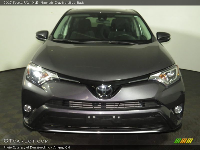 Magnetic Gray Metallic / Black 2017 Toyota RAV4 XLE