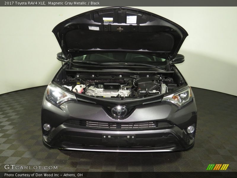 Magnetic Gray Metallic / Black 2017 Toyota RAV4 XLE