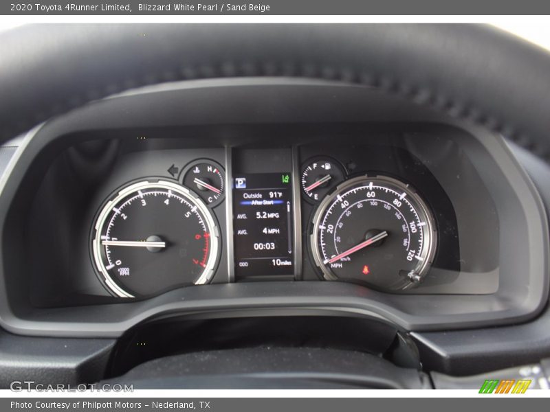 Blizzard White Pearl / Sand Beige 2020 Toyota 4Runner Limited