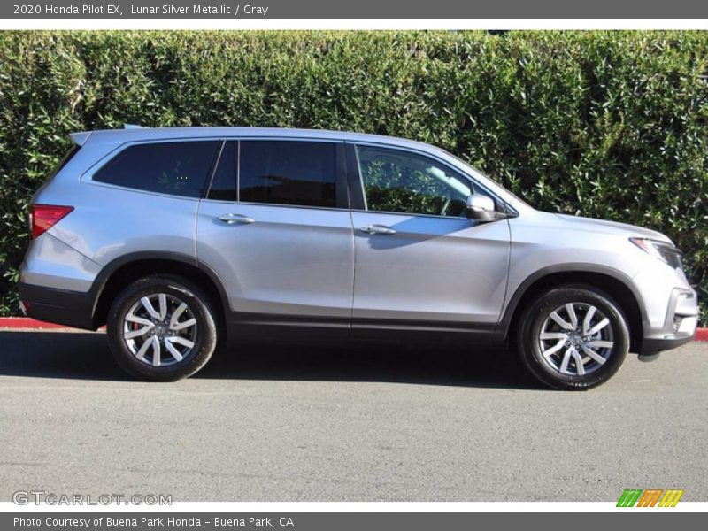 Lunar Silver Metallic / Gray 2020 Honda Pilot EX