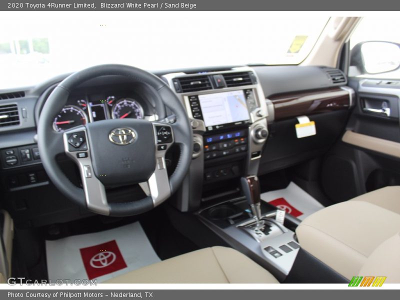 Blizzard White Pearl / Sand Beige 2020 Toyota 4Runner Limited