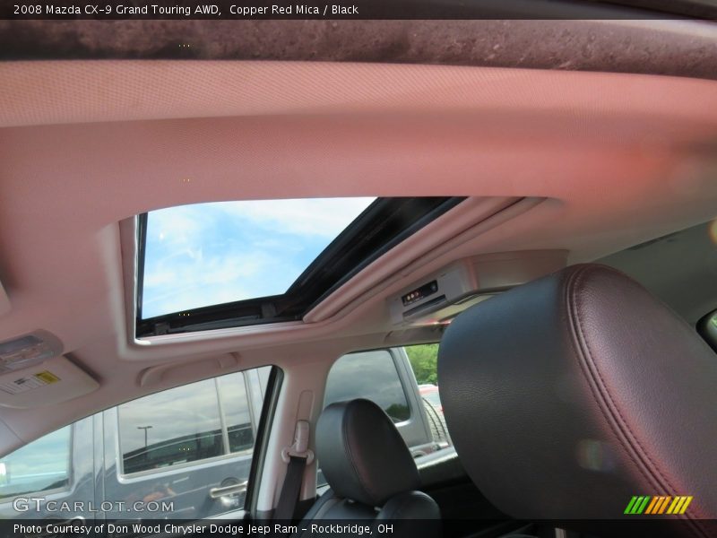 Copper Red Mica / Black 2008 Mazda CX-9 Grand Touring AWD