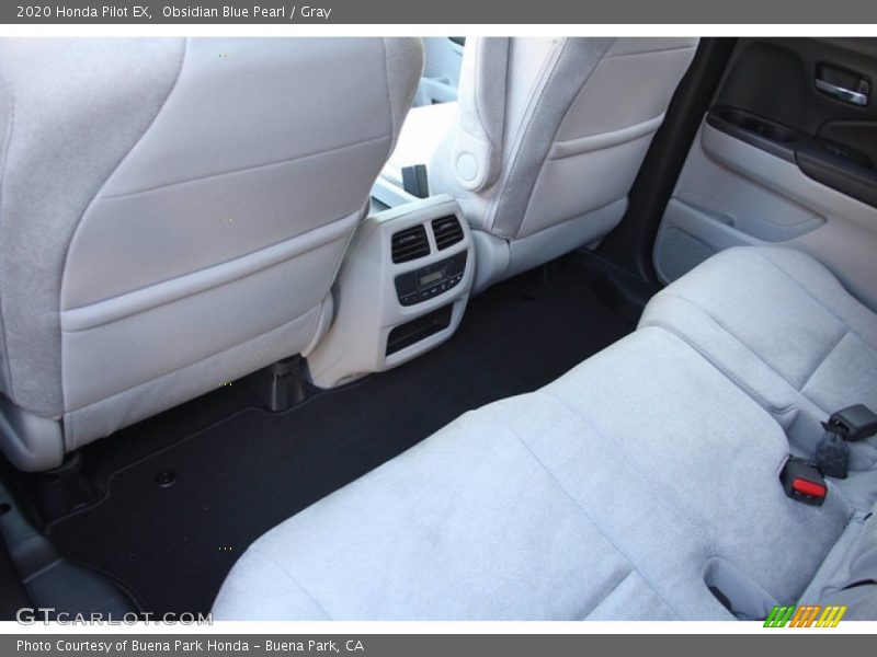 Obsidian Blue Pearl / Gray 2020 Honda Pilot EX