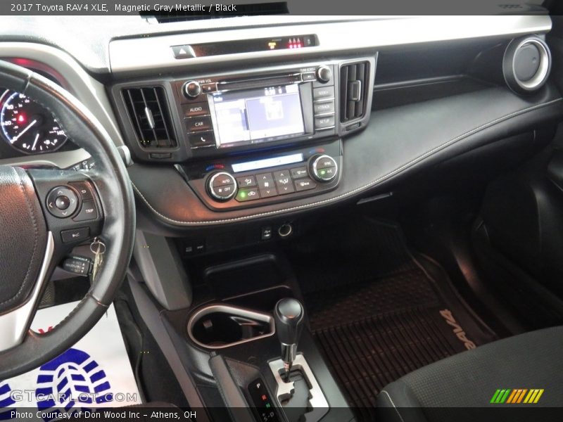 Magnetic Gray Metallic / Black 2017 Toyota RAV4 XLE